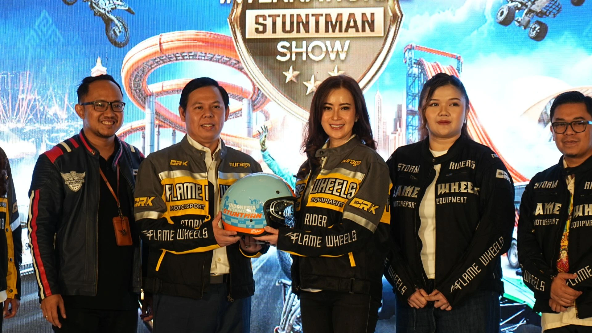 Alexandra Askandar Dukung Indonesia International Stuntman Show 2024, Hadirkan Kemudahan Transaksi Melalui Livin’ by Bank Mandiri