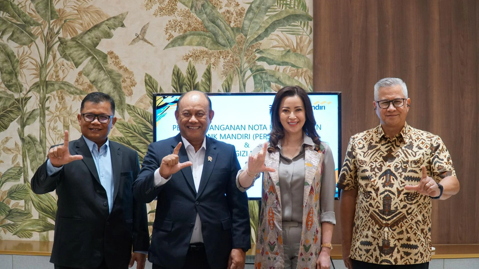 Alexandra Askandar bersama Bank Mandiri dan Badan Gizi Nasional Berkolaborasi Dukung SDM Indonesia Emas 2045