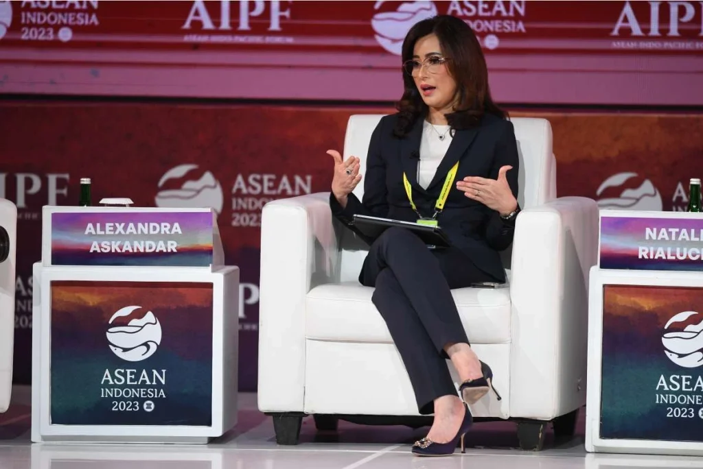 Alexandra Askandar di ASEAN-Indo-Pacific Forum 2023